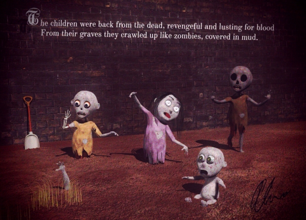 zombie children